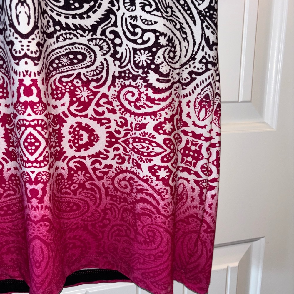 Haani Black and Pink Paisley Dress - Picture 7 of 9